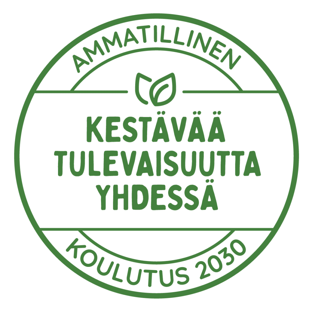 Kestävää tulevaisuutta yhdessä -kuvake